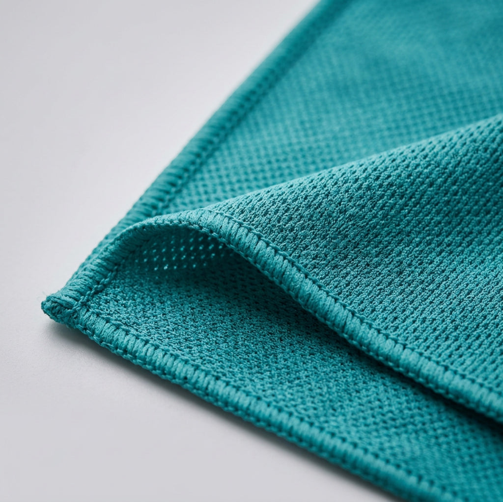 Heare Cooling Workout Towel Teal 36 x 12 in