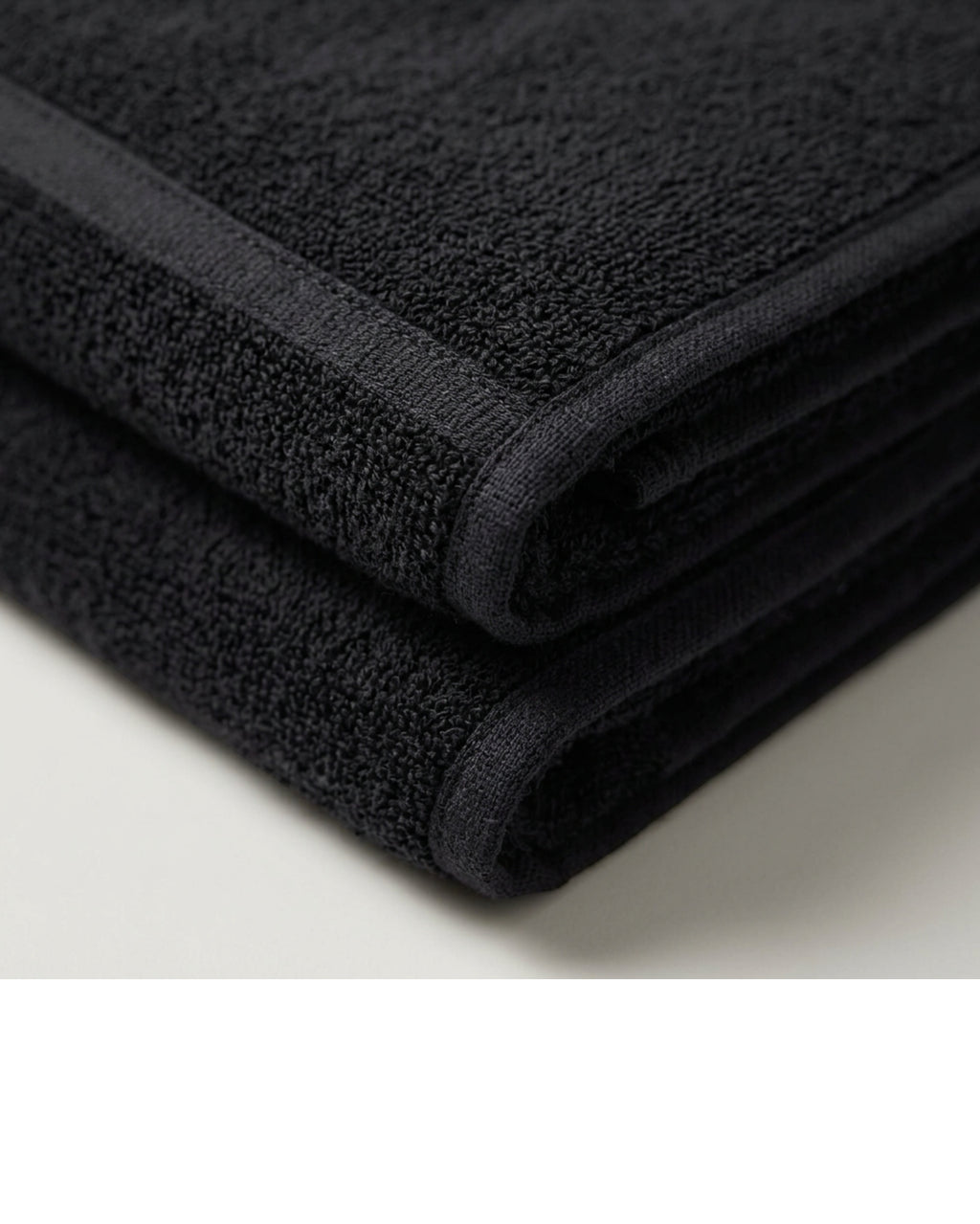 Heare Gym Towel Black 16 x 32 in 2 Pack