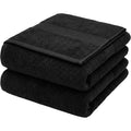 Heare Gym Towel Black 16 x 32 in 2 Pack