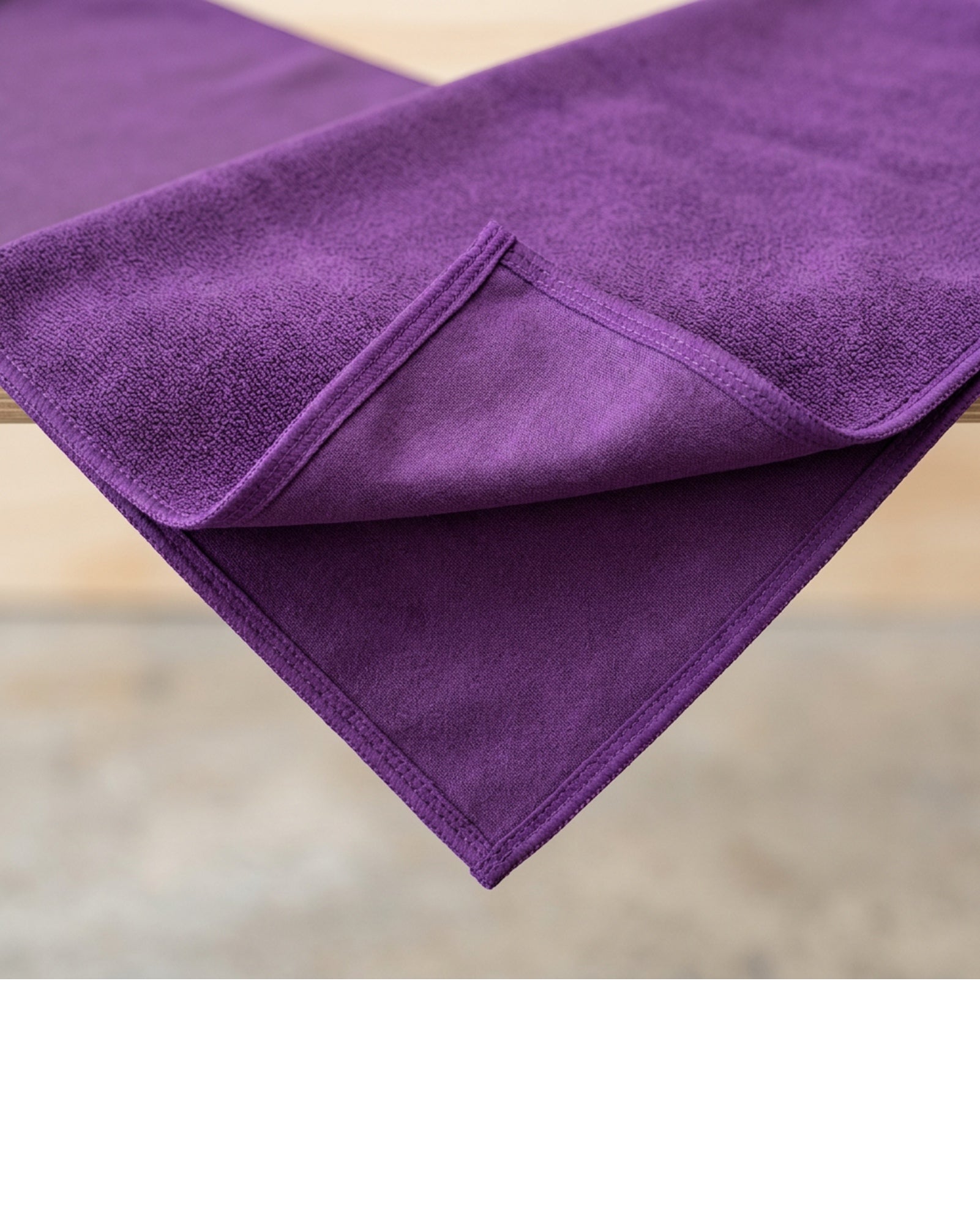 Heare Yoga Mat Towel Purple 72 x 24 in
